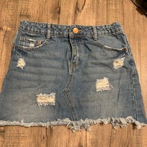Jean skirt